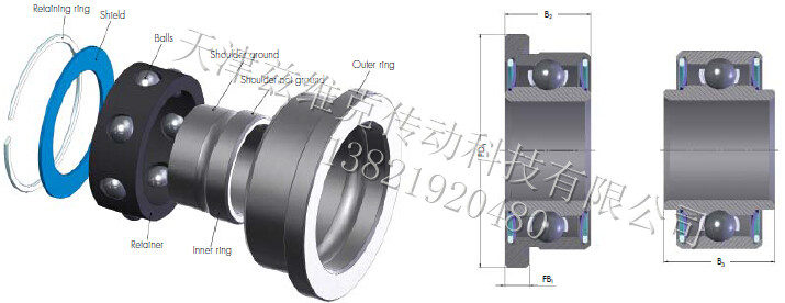 GRW69/2.5/002深溝球軸承圖紙