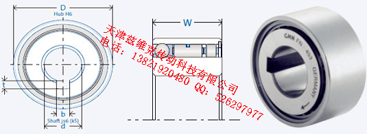 GMNFN459Z單向軸承圖紙