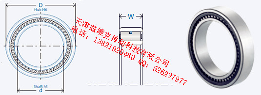 GMNFR448M單向軸承圖紙